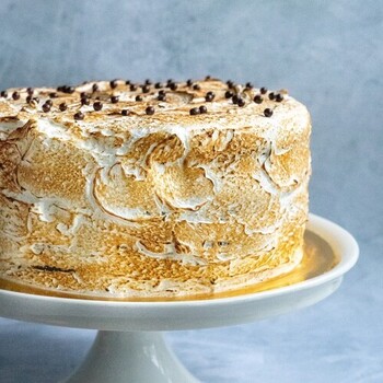 Toasted Marshmallow & Chocolate Cake (9 inch)